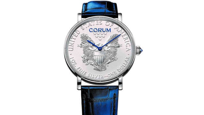 Nuevo modelo de Coin Watch con el Águila de Estados Unidos